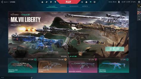 valorant bundle leak|VALORANT’s Next Skin Bundle MK.VII Liberty Leaked